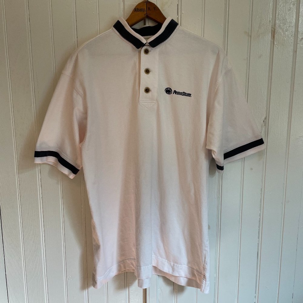 Vintage PENN State University Cutter and Buck Polo Shirt Mens Large